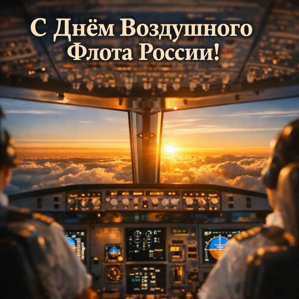 Фото С Днем Воздушного флота России: красивые и новые открытки-2026 7